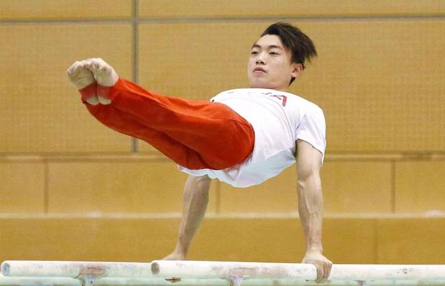 中国体操男队于上周赴日合练一周