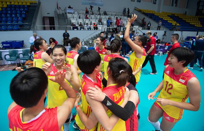 U18女排世锦赛中国3-0巴西取三连胜 吴梦洁19分