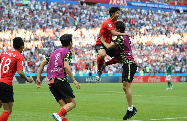 韩国和亚洲球队，这次世界杯踢的都不算差