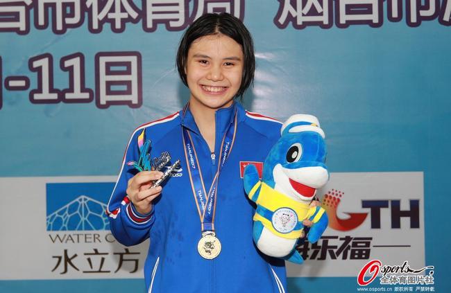 2018年亚运年龄最小运动员 游泳小将13岁王一