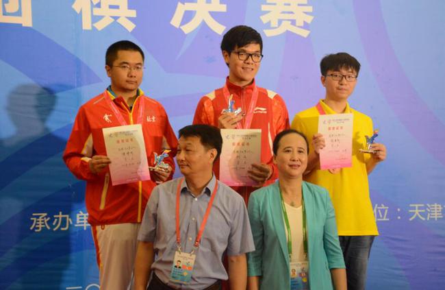 柯洁代表云南队全运会夺冠