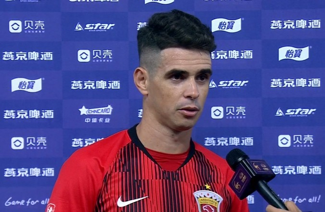 奥斯卡:伤愈重返赛场感觉很好 上海德比艰难但能赢