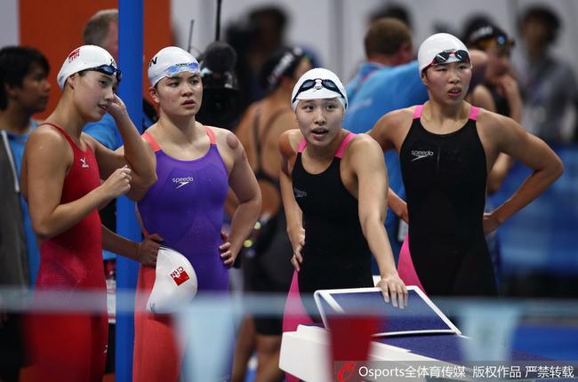 女子4乘100米混合泳接力犯规