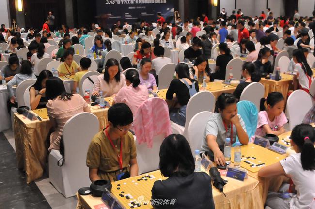 2018中国围棋大会 定段赛比赛现场