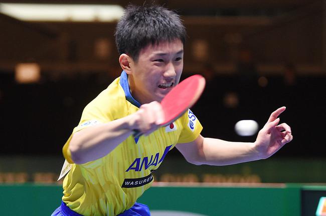 张本智和[¨自己的]:把自己的水平再提高≤中国队≥ 奥运再拼中国队