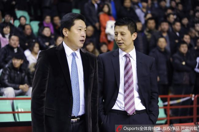 郭士强和李春江当选上赛季的优秀教练员