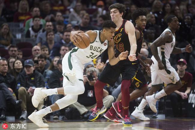 44+12+8!本賽季MVP大熱爆發平生涯最高,公鹿客場勝騎士(影)-黑特籃球-NBA新聞影音圖片分享社區