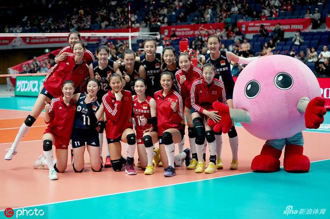 中國女排目前八連勝