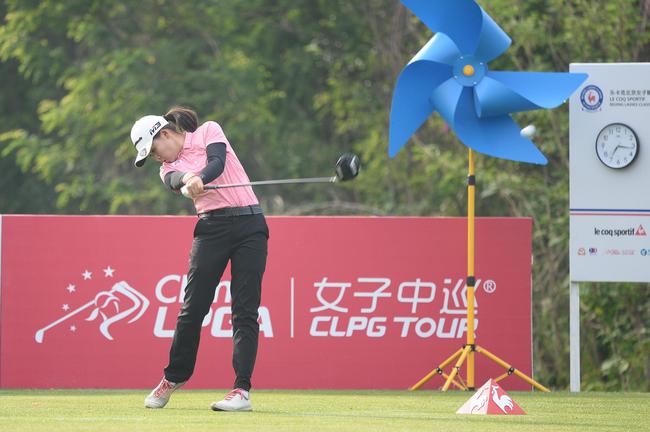 安彤在女子中巡北京女子精英赛