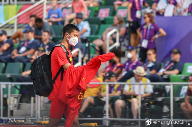 【博狗体育】方耀庆谈因伤退赛:不会打倒我 会让我越来越强大