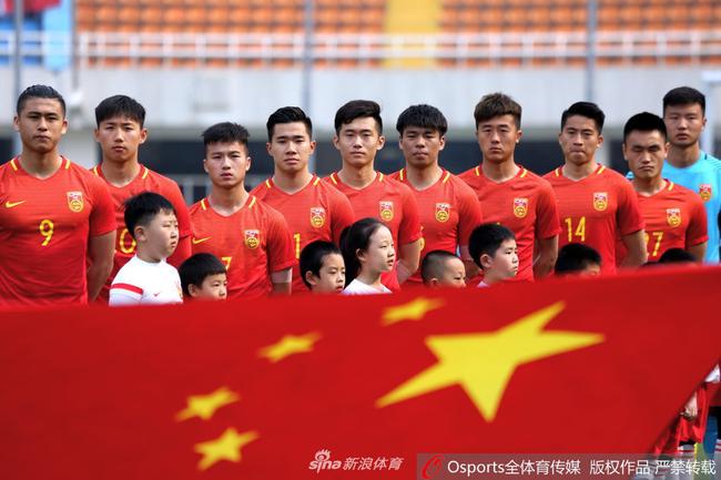 U-23中国男足1比1战平叙利亚