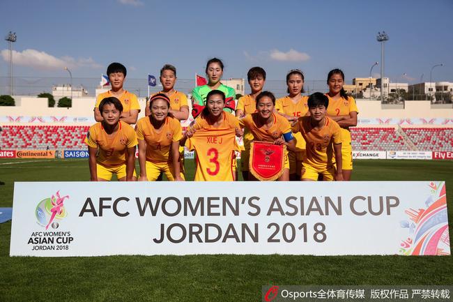 中国女足亚洲杯小组提前出线