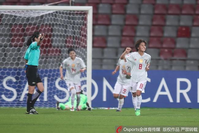 日本女足击败中国女足进亚洲杯决赛