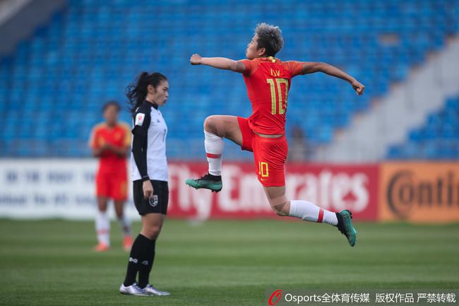 中国女足3-1泰国获得2018女足亚洲杯季军
