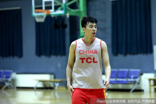 曾令旭在国家队训练中