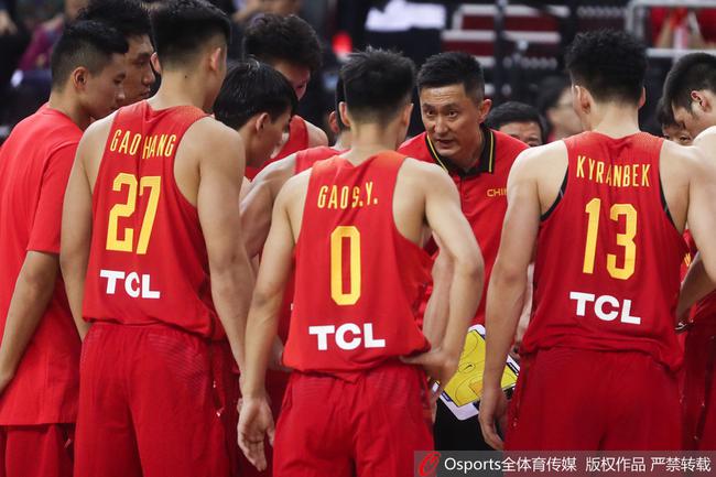 中国男篮蓝队开始海外拉练