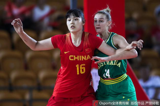 中国女篮不敌澳大利亚
