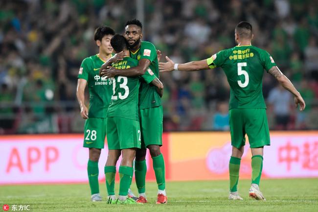 国安将破队史中超单赛季进球数纪录 巴坎布有