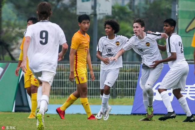 再演终场绝平好戏 中国U15红队1