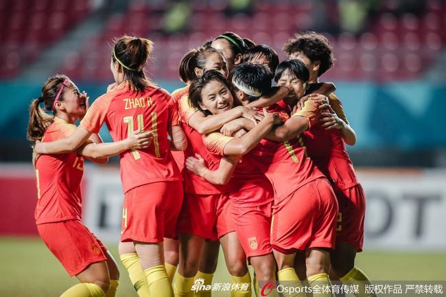 中国女足1-0中国台北女足进决赛
