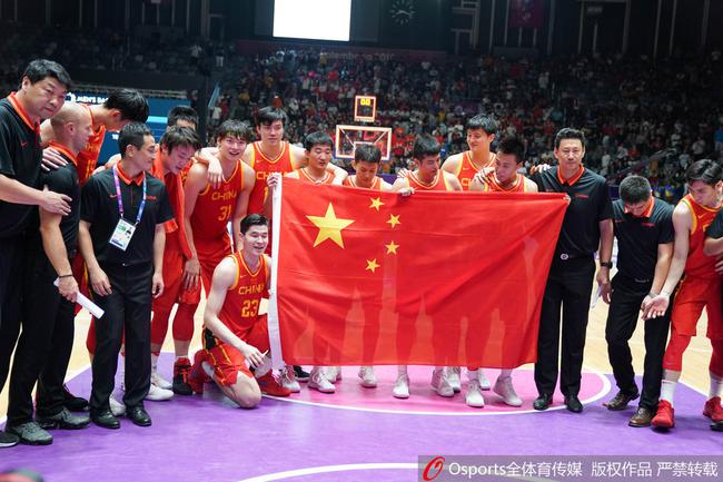 中国男篮夺得亚运冠军