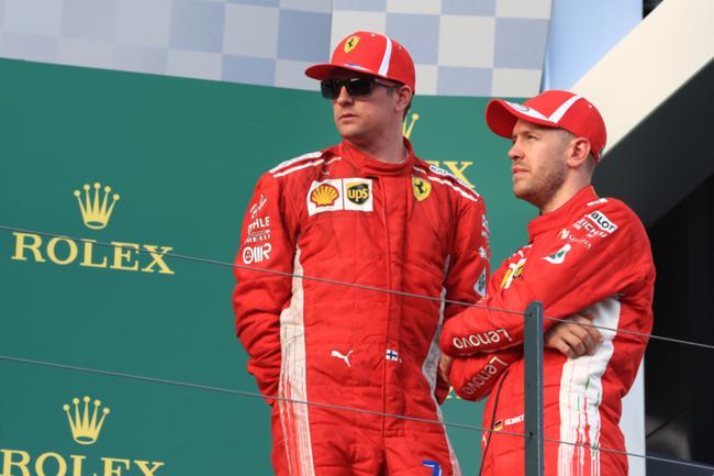 维特尔:法拉利没用车队指令 我在同19辆赛车对抗