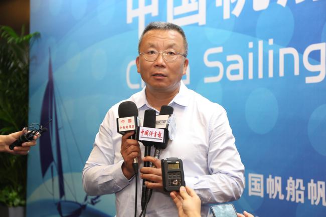 中国帆船帆板运动协会秘书长 刘卫东
