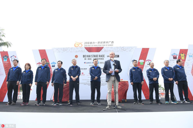 2018“世巡赛·环广西”北海鸣枪,荷兰小将取开门红。