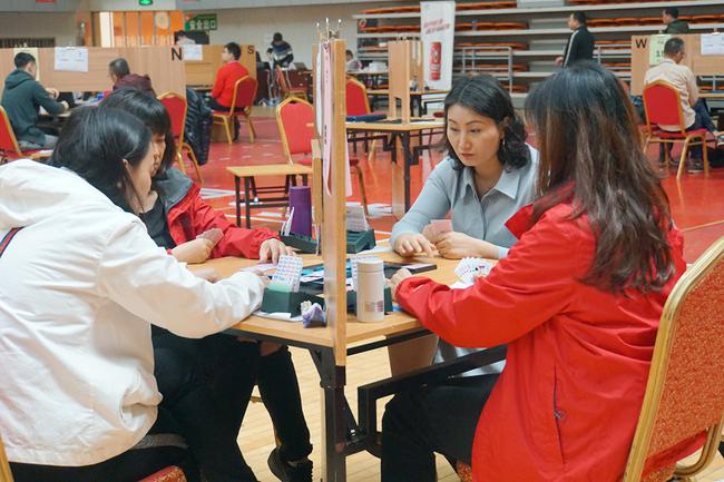 女子组比赛现场