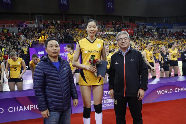 朱婷夺得MVP