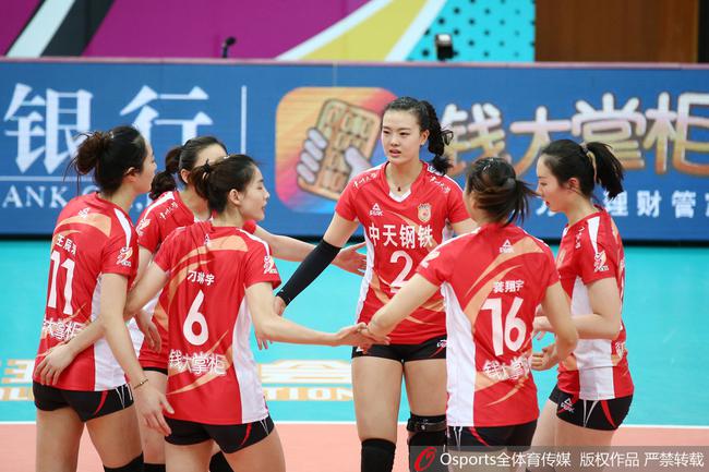 张常宁24分江苏女排1-3北京 半决赛将战天津女排