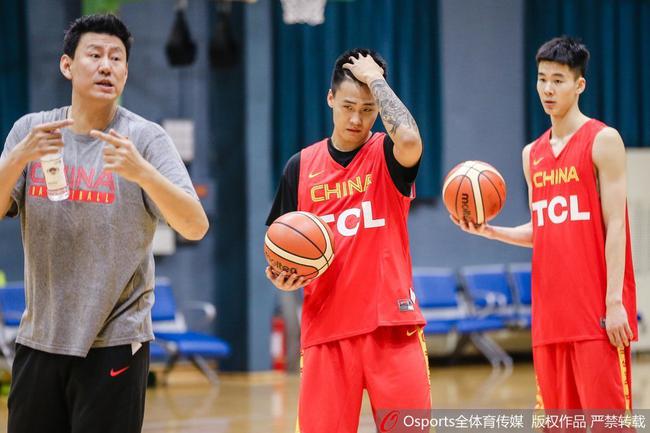 中国男篮集训