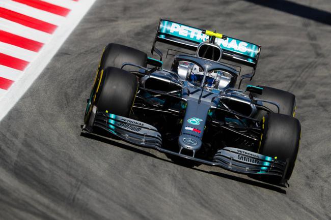 2019F1西班牙站FP2:博塔斯拿到最快圈速