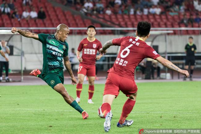 绿城2-2亚泰