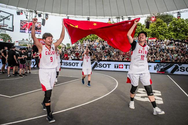 中国女篮夺3X3篮球世界杯女篮冠军