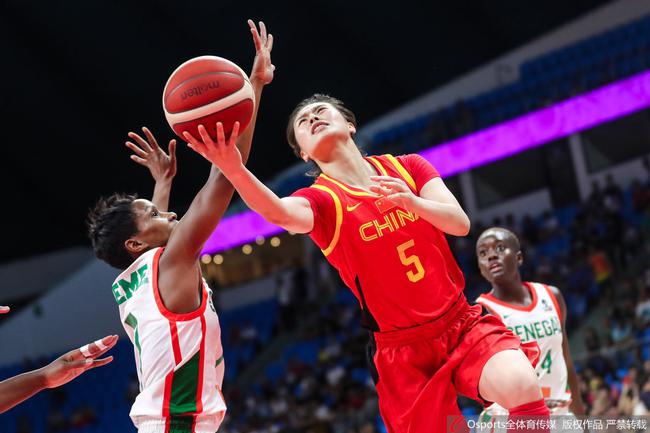 中国女篮取得对塞内加尔的三连胜