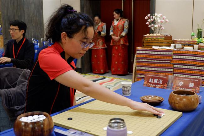 韩国女棋手赵惠连