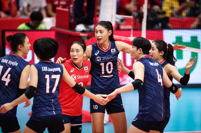 韩国女排