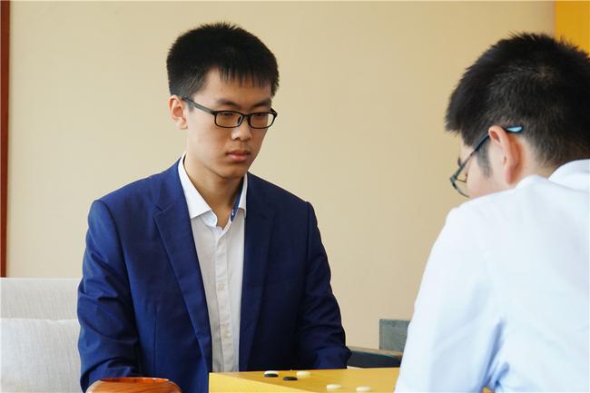 许嘉阳在比赛中