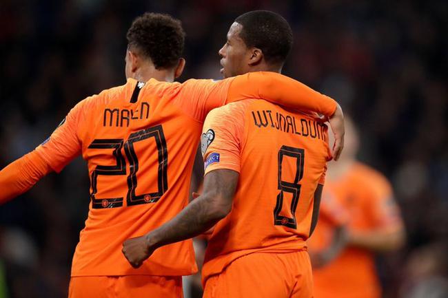 欧预赛-利物浦悍将梅开二度+世界波 荷兰2-1客胜
