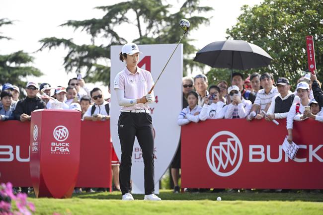 别克LPGA赛刘钰战胜同组世界第一