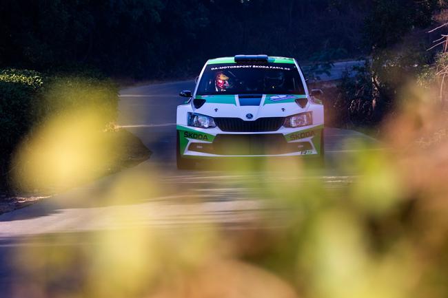 德安汽车运动斯柯达FABIA R5车队陈德安