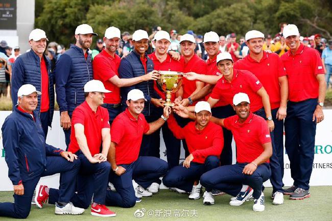 美国队赢得2019年总统杯