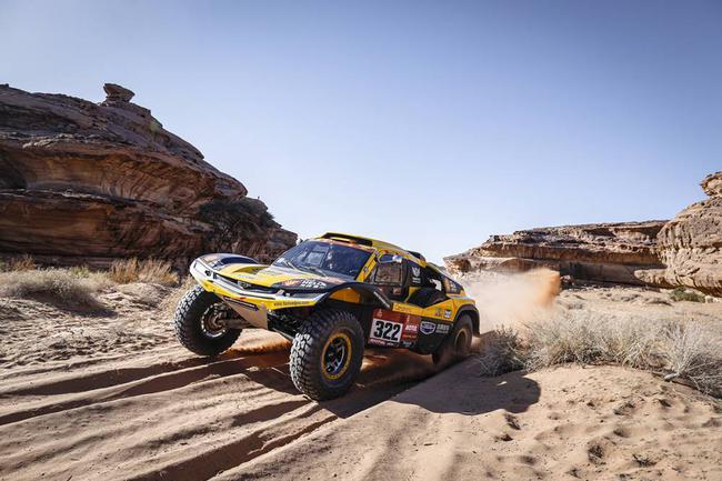 韩魏/廖岷第五赛段第15，总成绩上升至第15。