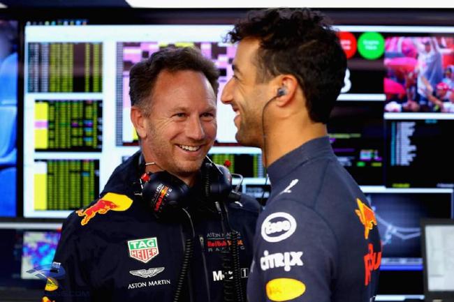 [情報] Ricciardo不排除重回紅牛 Horner無法解讀他的想法