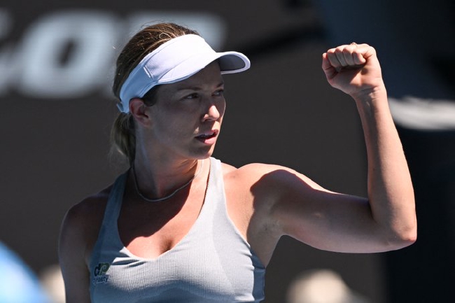 柯林斯继2019年后再次闯入到澳网女单半决赛