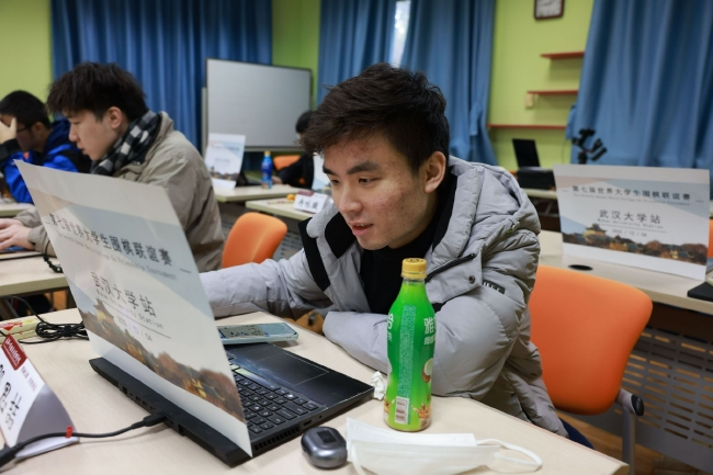 武汉大学围棋协会会长邵思哲
