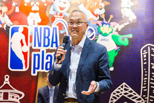 NBA中国新任CEO张墀驹致欢迎辞