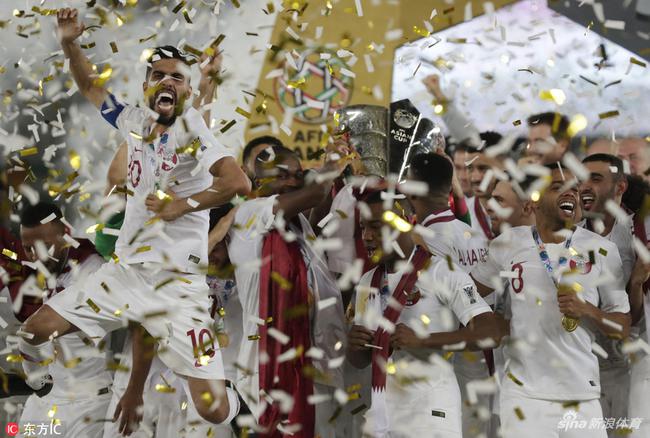 卡塔尔获得亚洲杯冠军
