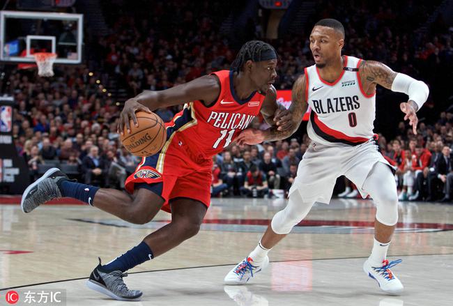 一眉哥缺陣!拓荒者擊敗鵜鶘送其4連敗 Lillard 26+7+6,Randle空砍29+6+3(影)-黑特籃球-NBA新聞影音圖片分享社區